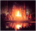 Bohemian Grove Cremation of Care Ritual